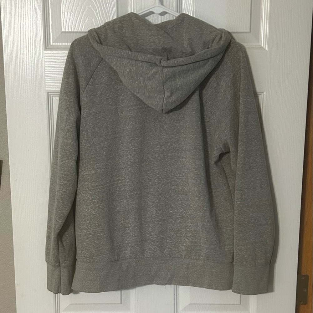 Time and Tru Heathered Green‎ Zip-Up Hoodie - Picture 2 of 4